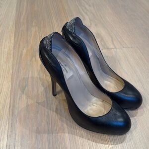 Valentino black pumps with crystals size 38.5